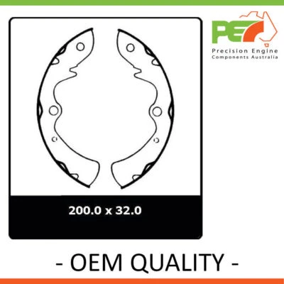 Nuevas zapatas de freno de tambor *PROTEX* - traseras para MAZDA RX-2. Sedán 4D tracción trasera. Foto 1 de 4