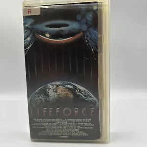 RARE Lifeforce (VHS Tape 1985) Horror Sci-Fi CANNON VESTRON Clamshell Rental - Imagen 1 de 3