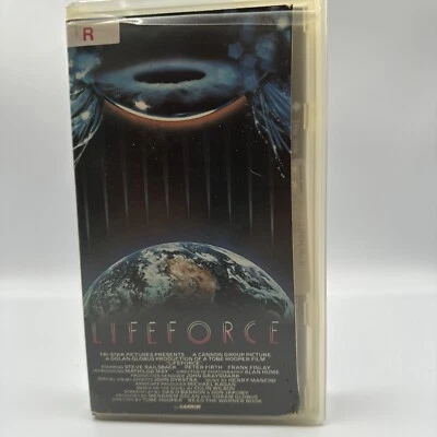 RARE Lifeforce (VHS Tape 1985) Horror Sci-Fi CANNON VESTRON Clamshell Rental - Image 1 of 3