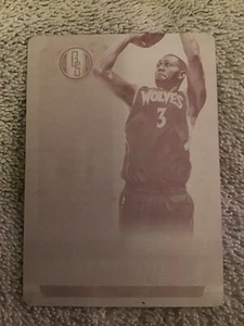 2012-13 Gold Standard BRANDON ROY Magenta Press Plate 1/1 Timberwolves - Picture 1 of 4