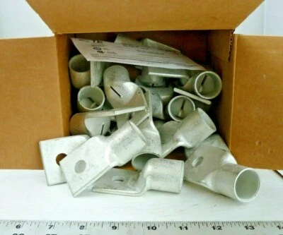 Клемма усилителя подключения TE 1 шпилька отверстие 500 MCM 1/2 P/N 326105 (коробка из 25) - Изображение 1 из 4