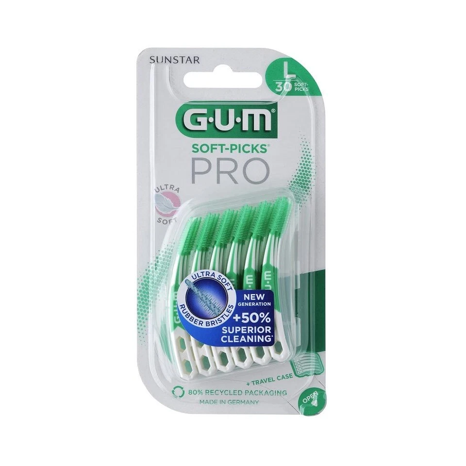 ZQUIET Gum Scovolino Soft-Picks PRO Large, 30 scovolini