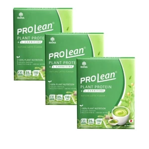 3boxs New MANA 𝗣𝗥𝗢𝗟𝗘𝗔𝗡 Matcha Latte Flavor premium extract high Health - Picture 1 of 17