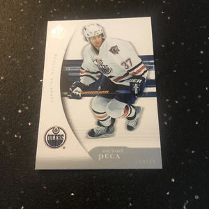 Michael Peca 2005-06 Upper Deck SP Authentic Ice Hockey #40 NHL Edmonton Oilers - Picture 1 of 2