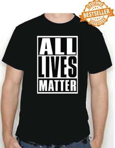 Camiseta ALL LIVES MATTER / Todos iguales / Derechos civiles / PAZ / Sin guerra / S-XXL - Imagen 1 de 12