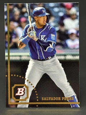 2022 Bowman Heritage SALVADOR PEREZ SP #17 - Kansas City Royals - Image 1 of 3