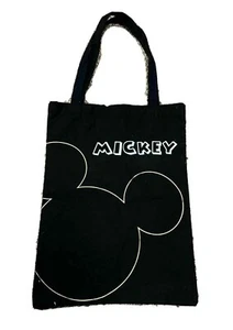Mickey Mouse Tasche Strand Silhouette Bag Shopping schwarz Schulter Reise Disney - Bild 1 von 4