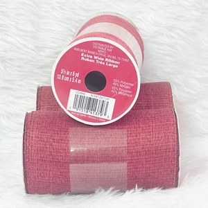 3 New Extra Wide Ribbon, 5.5 x 6 yd by Celebrate It™ - Picture 1 of 1