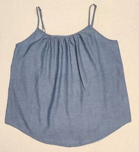Time and Tru ~ Top sin mangas para mujer ~ Talla grande ~ Azul ~ - Imagen 1 de 7