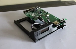 Amiga 600/1200 GOTEK Impreso 3D V3.39 FLASH DISQUETE VIEJO Blanco en NEGRO - Imagen 1 de 5