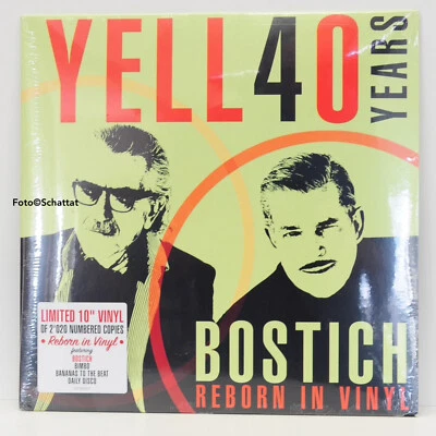 YELLO . 40 Years . BOSTICH . Ltd. 10" orange Vinyl . No 1847 of 2020 - Bild 1 von 2