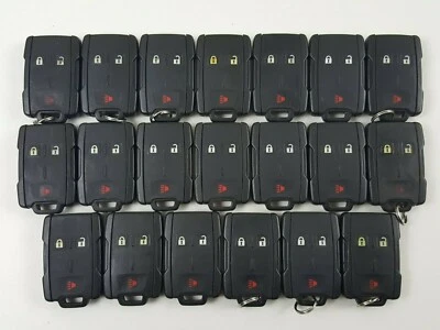 LOTE ORIGINAL DE 20 GM GMC CHEVROLET 14-22 OEM LLAVE MENOS ENTRADA MANDO A DISTANCIA A GRANEL Foto 1 de 4