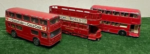 Corgi Juniors Daimler Fleetline Double Decker Bus Coca-Cola 7 Matchbox Lesney - Picture 1 of 4