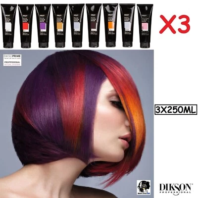 DIKSON MASCHERA COLORANTE PRIME HAIR COLOR MASK 3IN1 250ML PROFESSIONALE * - Immagine 1 di 4