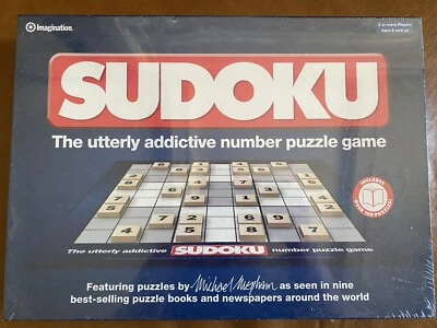 Suduko Board Game Addictive Number Puzzle Game  New Factory Sealed  - Image 1 of 2