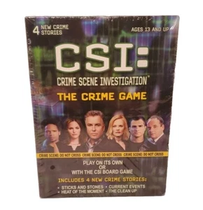 CSI:Crime Scene Investigation-The Crime Game-New- Sealed - Picture 1 of 8