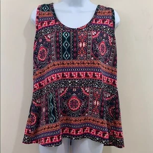 Eye Candy Racerback Flowing Tank Women's Size 1X - Picture 1 of 7