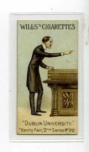 (Jj6747) WILLS,VANITY FAIR 2ND SERIES,DUBLIN UNIVERSITY,1902,#22 - Picture 1 of 2