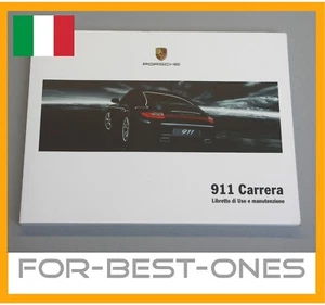 Nuovo Italiano Porsche 911 Carrera 997 manuale Libretto di uso manutenzione - Foto 1 di 8