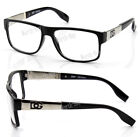 New Mens Womens Clear Lens Eye Glasses Designer Frame Optical RX Fashion Square