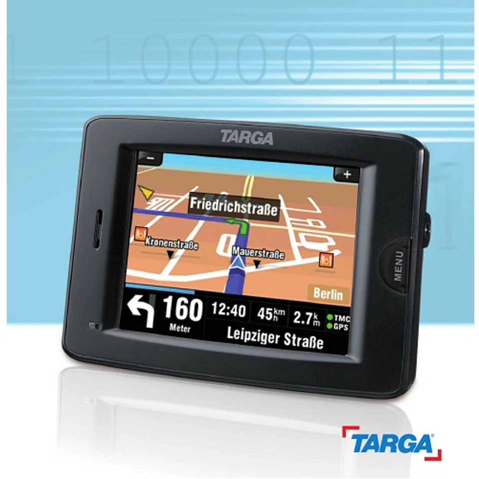 Targa E3520T Navigation 3,5" TMC MP3 Foto 41 Europa Länderkarte.versch. Sprache - Bild 1 von 2
