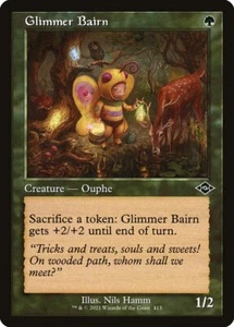 Glimmer Bairn x4 4x ETCHED FOIL Retro Modern Horizons 2 NM MTG - Picture 1 of 1