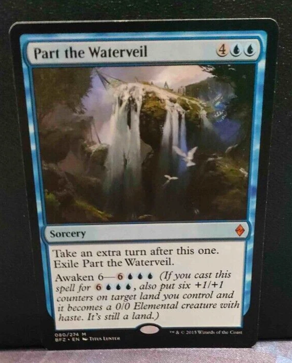 Part the Waterveil - Battle for Zendikar - Mythic - NM/LP - MTG - Image 1 of 3