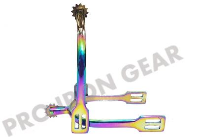 PRO IRON GEAR HORSE RIDING SPURS LIGHT WEIGHT