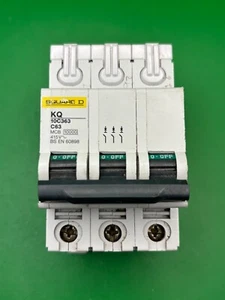 Square D KQ 10C363 C63 63A 3-Phasen MCB - Bild 1 von 4