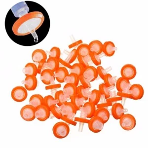 Industrial 25x Syringe Filter 0.22 OD 13mm Micron Made from Nylon Disposable - Picture 1 of 10