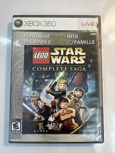 LEGO Star Wars: The Complete Saga - ( Xbox 360 ) Complete CIB W/Manual !