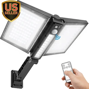 Solar Street Lights Outdoor Waterproof Solar Power Light for Yard outside wit... - Picture 1 of 1