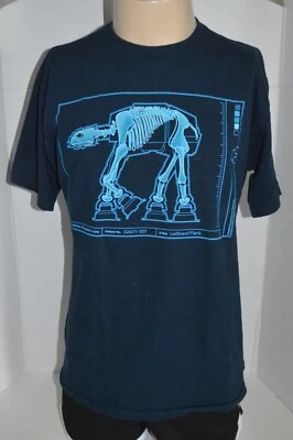 Star Wars Imperial X-Ray AT-AT Walker Tee Fury Blue Shirt Size S - Image 1 of 3