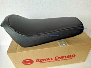 Asiento individual Royal Enfield Touring negro para Continental GT 650 - Imagen 1 de 3