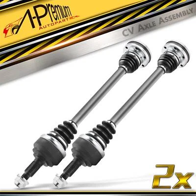 Conjunto de eje trasero A-Premium 2 piezas CV para Audi Q7 2009 Volkswagen Touareg 04-10 Foto 1 de 4