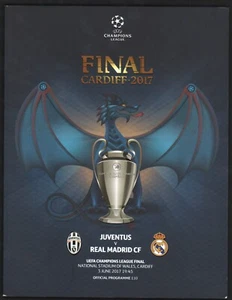 CHAMPIONS LEAGUE FINAL 2017 Official Program Juventus v Real Madrid, Cardiff - Picture 1 of 3