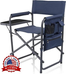 Silla De Playa Para Adultos Silla De Camping De Gran Tamaño De 300 Libras, NUEVO - Picture 1 of 8