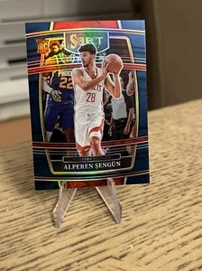 2021-22 Panini Select Alperen Sengun Blue Retail Silver Prizm Concourse RC #19 - Picture 1 of 2