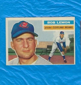 1956 TOPPS #255 BOB LEMON HALL OF FAME CLEVELAND INDIANS NICE ! ! - Picture 1 of 1
