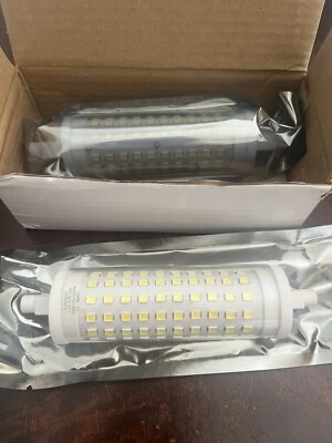 SET of 2 Attaljus LED R7S 15W DIM 120v 6000 K Floodlights NEW OPEN BOX - Image 1 of 4