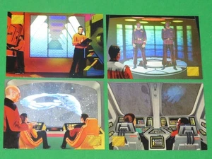 STAR TREK SKYBOX MASTER SERIES 2 PROSCENIUM HOLOGRAM MAIL IN OFFER SET HG1-HG4 - Picture 1 of 12