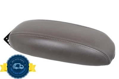 Oldsmobile Intrigue 1998-2002 consola central delantera cuero marrón reposabrazos tapa OEM Foto 1 de 4