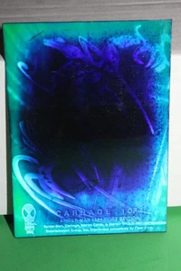 1994 MARVEL AMAZING SPIDER-MAN HOLOGRAM INSERT #1 CARNAGE CARD DEEP BLUE/GREEN - Picture 1 of 21