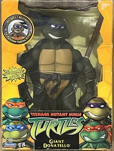 Playmates Teenage Mutant Ninja Turtles Giant Donatello 12" TMNT 2002 Film Comic - Bild 1 von 1
