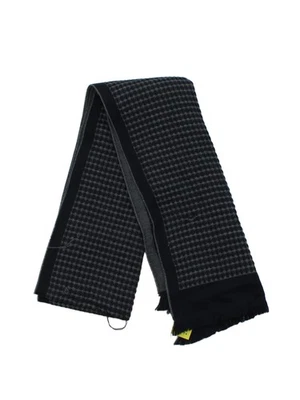 Bufanda gris para hombre Canali 100 % otra bufanda Foto 1 de 4