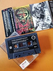 SLAYER [ SEASONS IN THE ABYSS ] ORIGINAL CASSETTE THAILAND EDITION - Picture 1 of 2