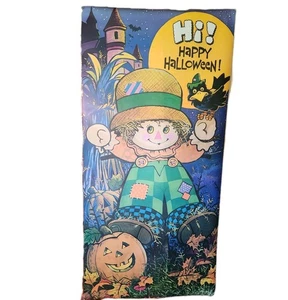 Póster de puerta American Greetings de colección espantapájaros feliz Halloween por favor leer 72×36 - Imagen 1 de 7