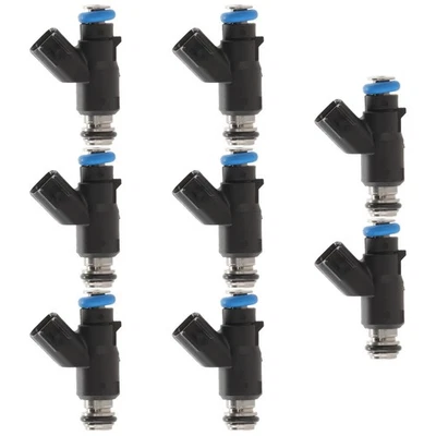 Juego de 8 inyectores de combustible de gas para Chevy Suburban Yukon Express Van Sierra 3500 HD Foto 1 de 4