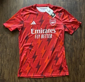 Camiseta deportiva Adidas Arsenal Pre Match 2023-24 talla M nueva con etiquetas - Imagen 1 de 2