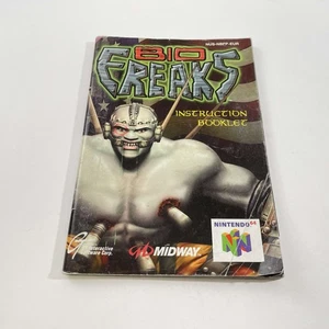 Nintendo 64 Notice BioFreaks EUR Bon état - Picture 1 of 2
